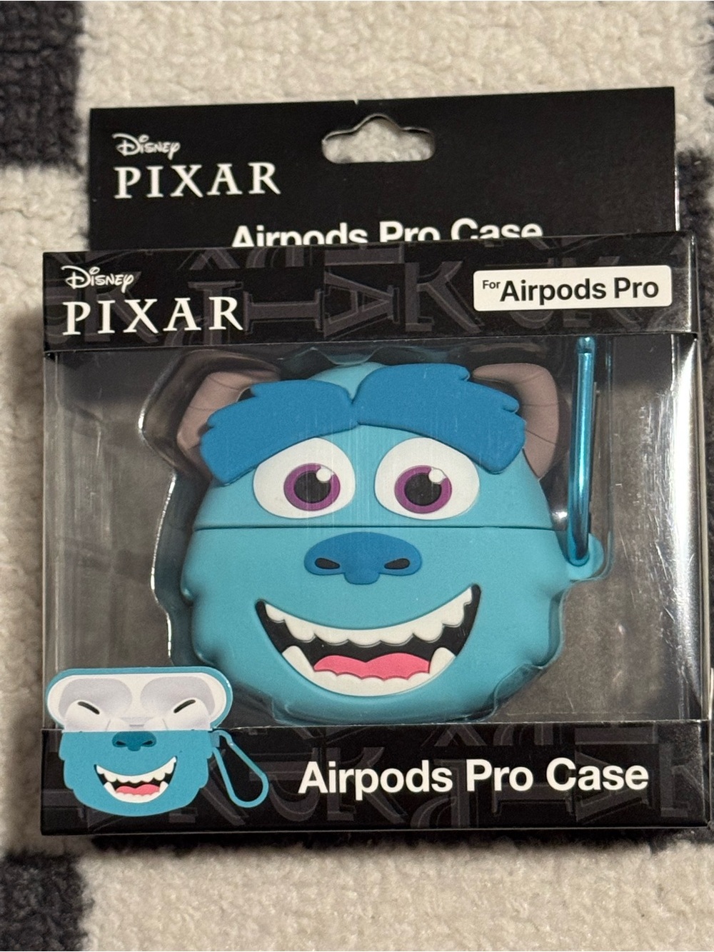 Disney Sulley Silicone AirPods Pro Case - Blue with Purple Accents
